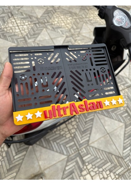 Galatasaray Ultraslan 3D Motor Plakalık Takmatik Pleksi