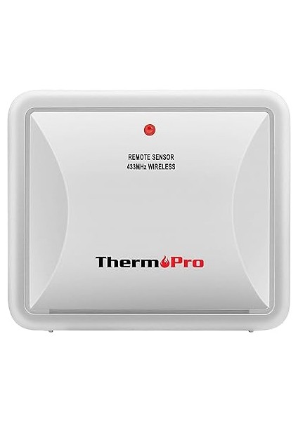 TPR60 TP60S / TP65 Sıcaklık ve Nem Monitörü Için Su Geçirmez Dış Mekan Sensörü, Pil Dahil (Yalnızca Aksesuar, Tek Başına Kullanılamaz)