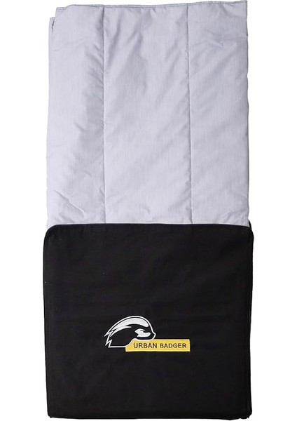 Badger Pratik Battaniye Olabilen Yastık, Siyah Fermuarli Gri Renk 2'si Bir Arada (50X50 cm - 145X200 Cm) fiyatları