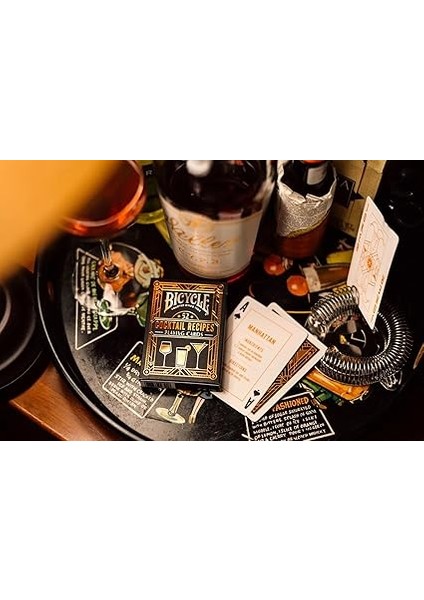 Kokteyl Oyun Kartları, Eski Moda, Margarita, Moskova Katırı, Daiquiri ve Mojito Kokteyl Tarifleri, 1 Güverte Içeren 52 Kokteyl Tarifi Içerir fırsatları