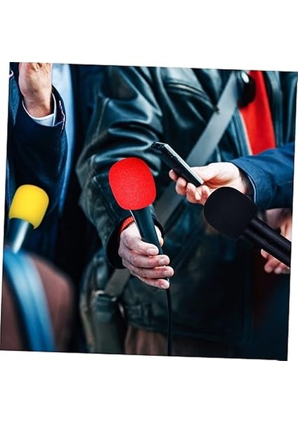 Mikrofon Süngeri - Oyun Mikrofonları Ktv Kayıt Sahne Için 32 Adet Rüzgarlık Susturucusu modelleri