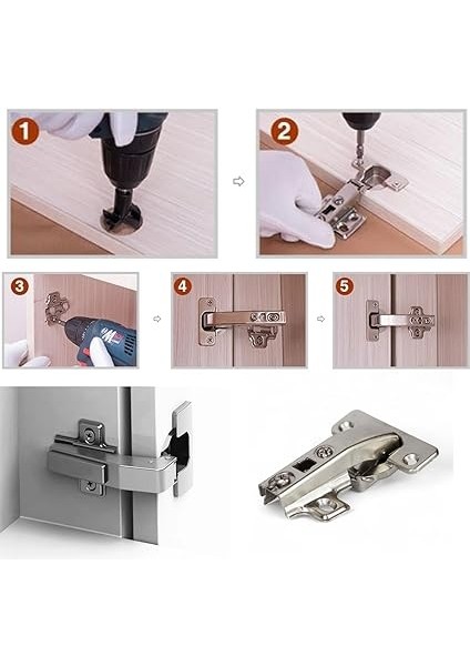 Dolap Kapak Tas Menteşe 90° Derece Açılı Frensiz Kör Dolap Köşe Menteşesi 2 Adet fiyatları