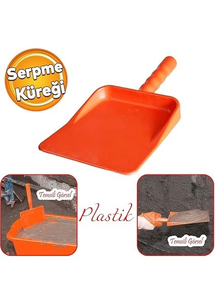 Plastik Ince Sıva Harcı Serpme Sıvacı Küreği Harç Şıp Şıp Şap Şap Atma Kürek Çimento Duvar Inşaat fiyatları