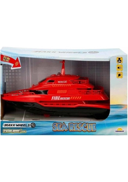 Wheels Sesli Işıklı Kurtarma Gemisi 20 cm fırsatları