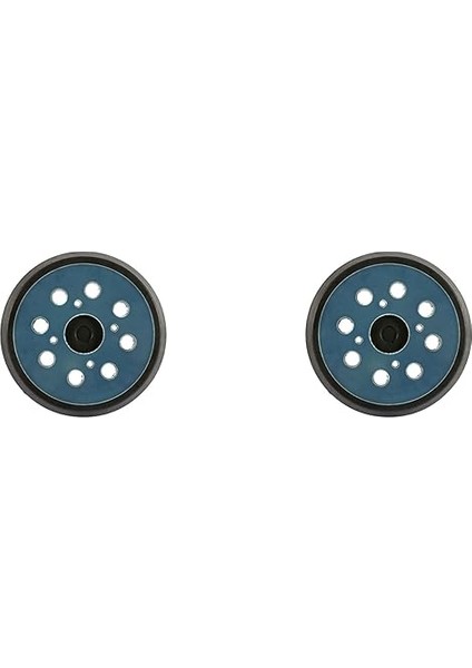 2 Adet 5 Inç 8 Delik 125MM Kanca Toka Zımpara Pedi Orbital Zımpara Disk Diskleri Aşınma Kablo Yedekleme Çubuğu Tampon Üzerinde