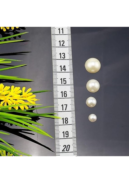 Yarım Inci Boncuk Krem 100'LÜ Paket 6 mm LYDMNM415 modelleri