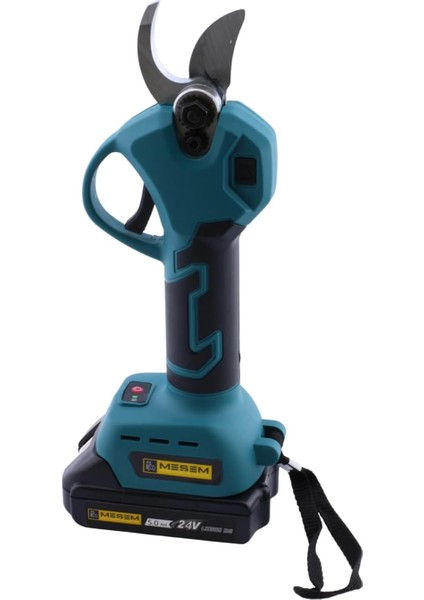 Elektrikli Şarjlı Çift Akülü Budama Makası Dal Kesme 5.0 Ah 24 V Kömürsüz Bağ Üzüm Çubuk Budama