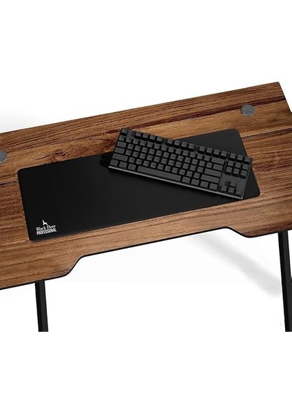 Deer Oyuncu Mouse Pad, Fare Altlığı, Kenar Dikişli, Kaymaz Taban, Ofis Tipi, Pürüzsüz Yüzey, Çalışma Masası Altlığı (90X40 Xl) fırsatları