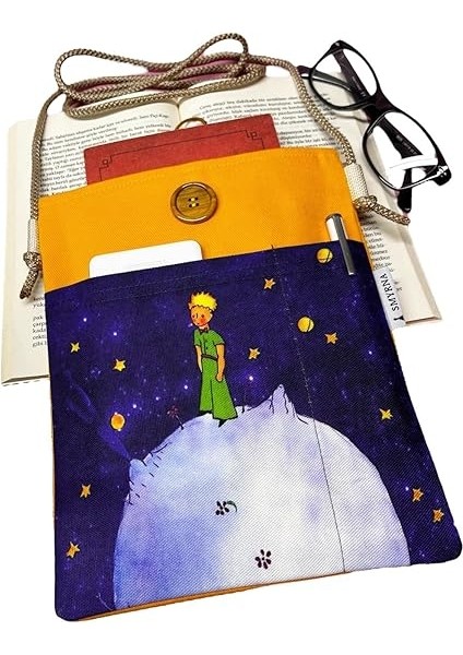Kitap/tablet/ebook Çantası – Kılıfı (Küçük Prens ve Gezegen) fiyatları