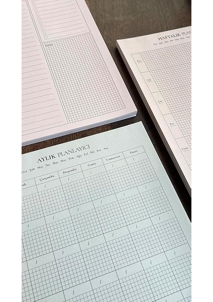 Tanıtım 3'lü Masaüstü Planlayıcı Set (Günlük Planlayıcı, Haftalık Planlayıcı, Aylık Planlayıcı) indirimleri