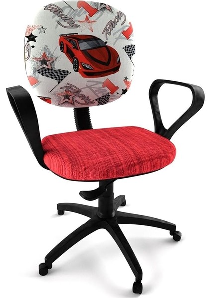 Çocuk Odası Ders Çalışma Ofis Koltuğu Amortisörlü Tekerlekli Faaliyet Sekreter Bilgisayar Sandalyesi