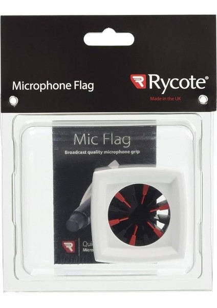 107307 Beyaz Kare Mic Flag