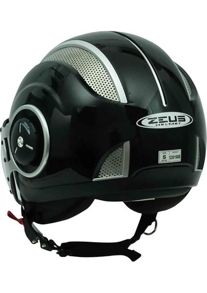 ZS-218A Motosiklet Kaskı Açık Kask Black M modelleri