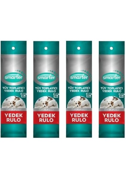 Tüy Toplayıcı 4 Lü Yedek Rulo