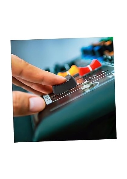 35MM Mikser Potansiyometre Sürgülü Düğmeler - 5 Set Mikser Konsolu Için Sürgülü Potansiyometre Ses Düğmeleri Yedek Parçalar fırsatları