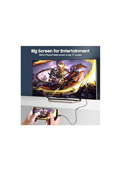 G03-C Combo 3in1 Lightning/micro Usb/type-C To HDMI Ios Android Görüntü Aktarıcı Kablo 2 Metre indirimleri