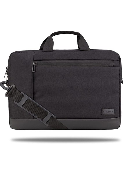 TL5000 Workout 15.6" Su Geçirmez Kumaş ,macbook Mac Air, Notebook, Laptop El Çantası-Siyah