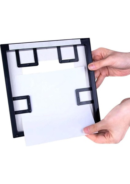 Sök-Tak Paspartulu Siyah 21X21CM Kare Fotoğraf Çerçevesi - 3'lü Paket fırsatları