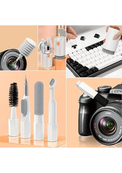 20 Parça Çok Fonksiyonlu Bilgisayar Temizleme Seti Klavye Cep Telefonu Kablosuz Kulaklık Temizleme Kalemi Toz Alma Multi Temizlik Kiti 20IN1 fiyatları