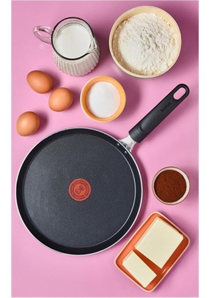 Titanyum 1x Simplecook 25 cm Difüzyon Tabanlı Krep Tava - 2100118531 fırsatları