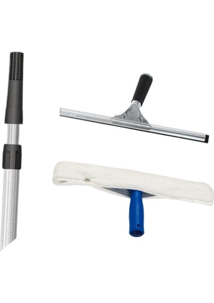 Stand Metal Cam Çekpas Çek Çek 35 cm Mikrofiber Peluş Teleskobik Uzatmalı Sap 3 mt Cam Temizlik Seti fiyatları