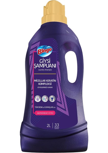 Giysi Şampuanı Arındırıcı Etki 2 L