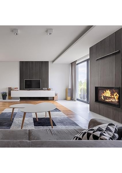 Akustik Paneller Ahşap Panel Desenli, Desenli Kutu (17 x 12 Cm) Meşe ve Ceviz Rengi Için indirimleri