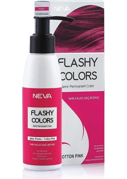 Colors Yarı Kalıcı Saç Boyası - Şeker Pembe 100 ml