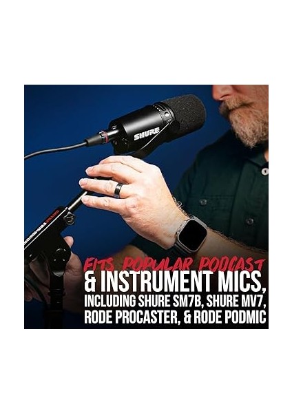 Frameworks GFW-MIC-0821 | Kick Davul/amplifikatör Önü Için Tek Bölümlü Boom Kollu Kısa Ağır Tabanlı Kompakt Mikrofon Standı fiyatları