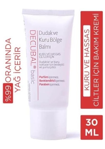 Dudak ve Kuru Bölge Balmı 30 ml