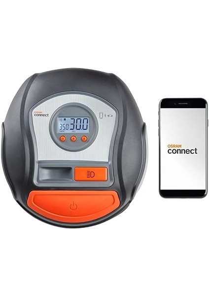 OTIC650 Bağlantı Dijital Lastik Kompresörü, Hava Kaçağı Tespiti, LED Işık, Taşınabilir 12V Araç Lastik Pompası, Sigara Çakmağı Bağlantısı fiyatları