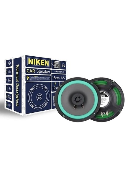Araç Hoparlörü 16CM (6.5 Inç) Tüm Modellere Uyumlu