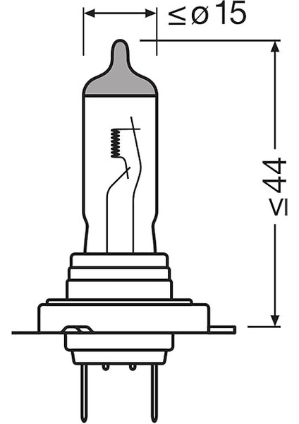 Ampul H7 24V 70W 64215 modelleri