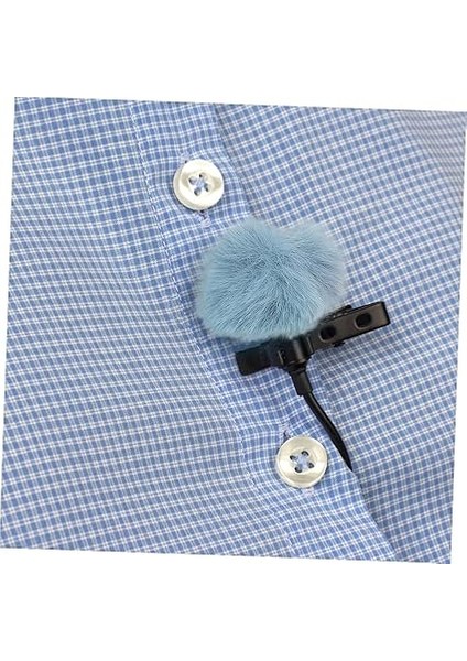 3 Adet Lavalier Mikrofonlar Için Rüzgar Gürültüsü Azaltıcı Podcast Canlı Yayın ve Dış Röportajları Için indirimleri