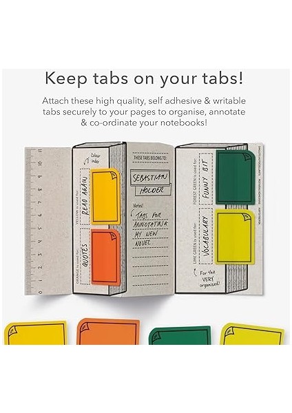 Bookaroo Kitap Ayracı ve Post It Yellow modelleri