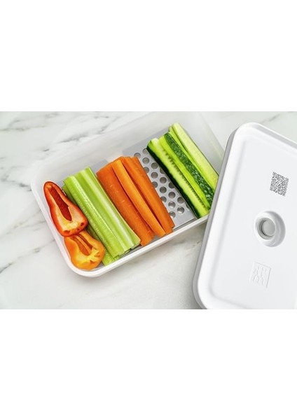 Fresh &amp; Save Vakum Aksesuarları Seti Plastik Kutular Için, M/l / 2-Parça indirimleri