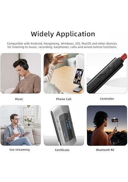 Ses Adaptörü Tip C Usb-C Dac 3.5mm Hifi Ses Aux ve Mıc Ses Kartı 384KHZ 32BIT Adaptör KT02H20 Uyumlu Omtp Ctıa Dizüstü Tablet Telefon ile modelleri