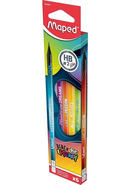 Energy Silgili Kurşun Kalem