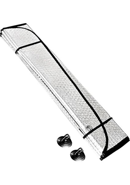 Katlanabilir Araç Ön Cam Güneşlik, Uv Koruyucu, Universal Boy Oto Güneşlik, Katlanabilir Dışı Metalize, 130X60 cm fiyatları