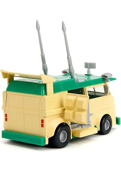 Toys - Ninja Turtles Parti Vagonu, Metal Model Araba, 1:32, Teenage Mutant Ninja Kaplumbağalar Metal Parti Minibüsü, 13,5 Cm, 8 Yaşından Büyük Hayranlar ve Çocuklar Için fiyatları