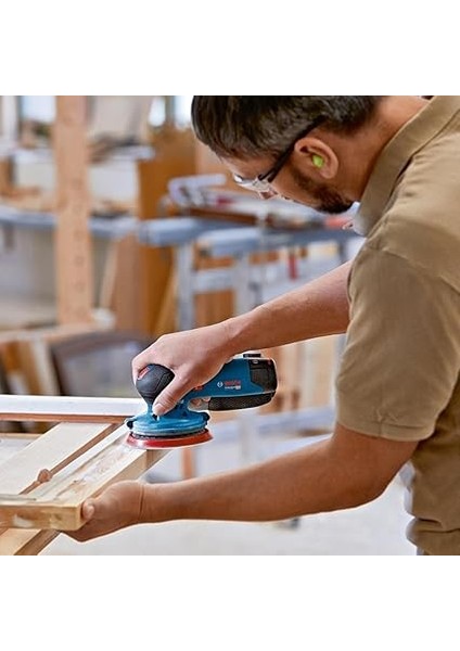 Professional Gex 12V-125 Akülü Eksantrik Zımpara (12 Volt, Solo, Zımpara Tabanı Çapı: 125 Mm, 6.000-10.000 Dev/dak, Karton Kutuda) indirimleri