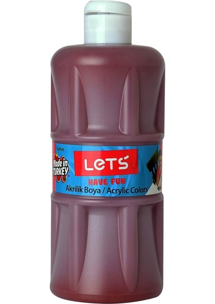 Akrilik Boya 500 ml Kahverengi: L5308