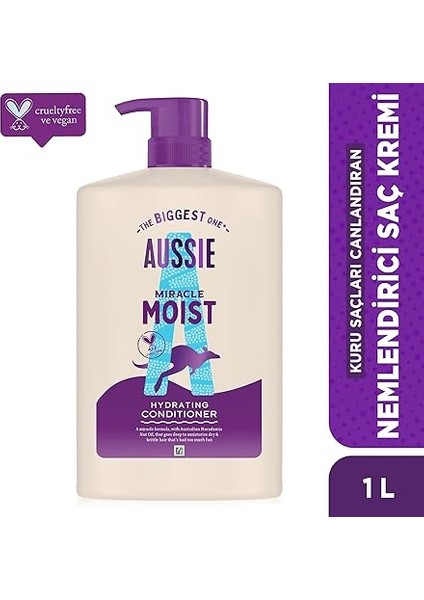 Miracle Moist Kuru Saçları Canlandıran Nemlendirici Saç Kremi 1000ML fiyatları