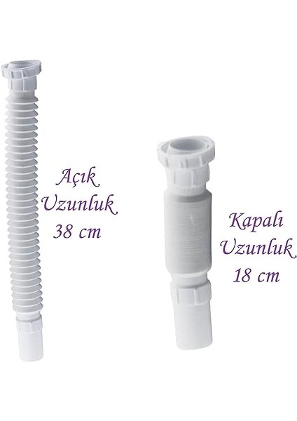 Pis Su Giderli Sökülebilir Tas'lı Çift Gider Sifon Körüklü Temizlenebilir Mutfak Banyo Lavabo Boru indirimleri