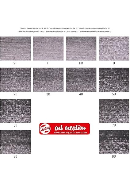 Art Creation 12'li Dereceli Kalem Eskiz Set fırsatları