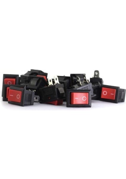 20 Adet, Aç Kapa Anahtar, Devre Anahtarı, Mini Güç Anahtarı, On Of Switch modelleri