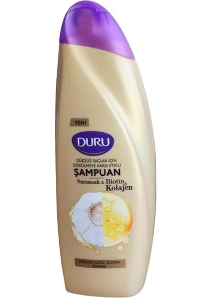 Şampuan Biotin&amp;sarımsak&amp;kolajen, 500 Mililitre