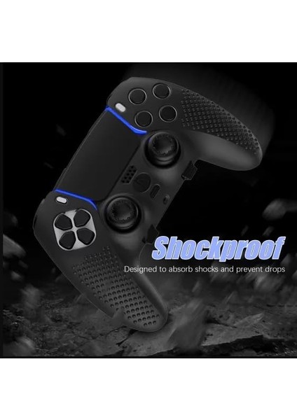 Ps5 Dualsense Edge Elite Controller Için Kaymaz Koruyucu Kılıf, Ergonomik Silikon Kılıf, Ps5 Controller Için Aksesuar modelleri