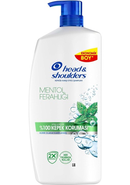 &amp; Shoulders Mentol Ferahlığı Kepeğe Karşı Etkili Şampuan 800ML