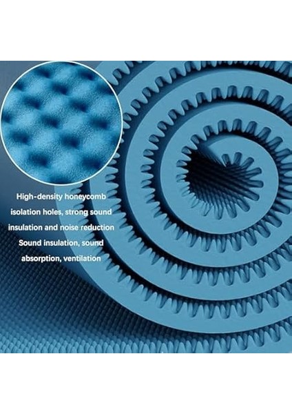 Köpük Paneller, Yüksek Yoğunluklu Ses Geçirmez Ped, Kendinden Yapışkanlı Azaltma, Yankı Geri Tepme Stüdyosu, Akustik Panel, Ktv Home Office Wall Ses Emici Pamuk (Siyah 1 x 12 M / 39,38 x fırsatları